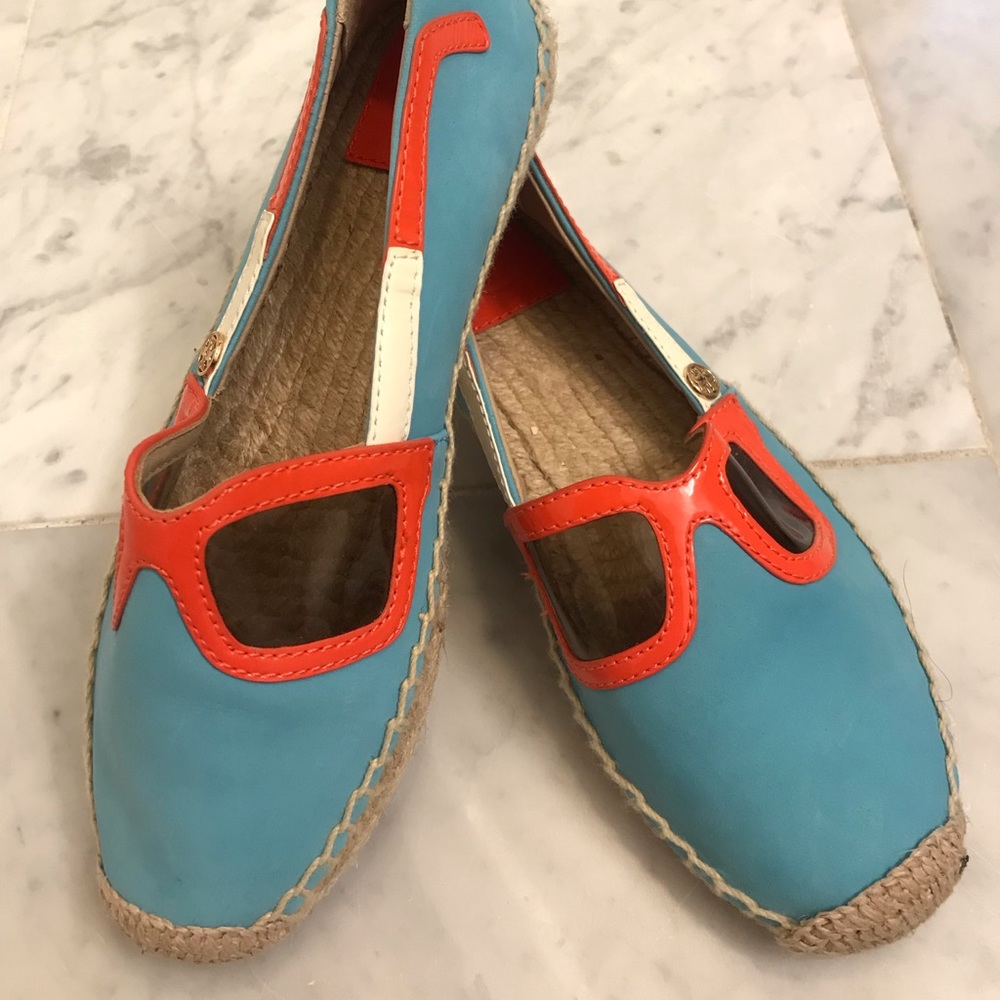 Tory Burch espadrilles, never worn!